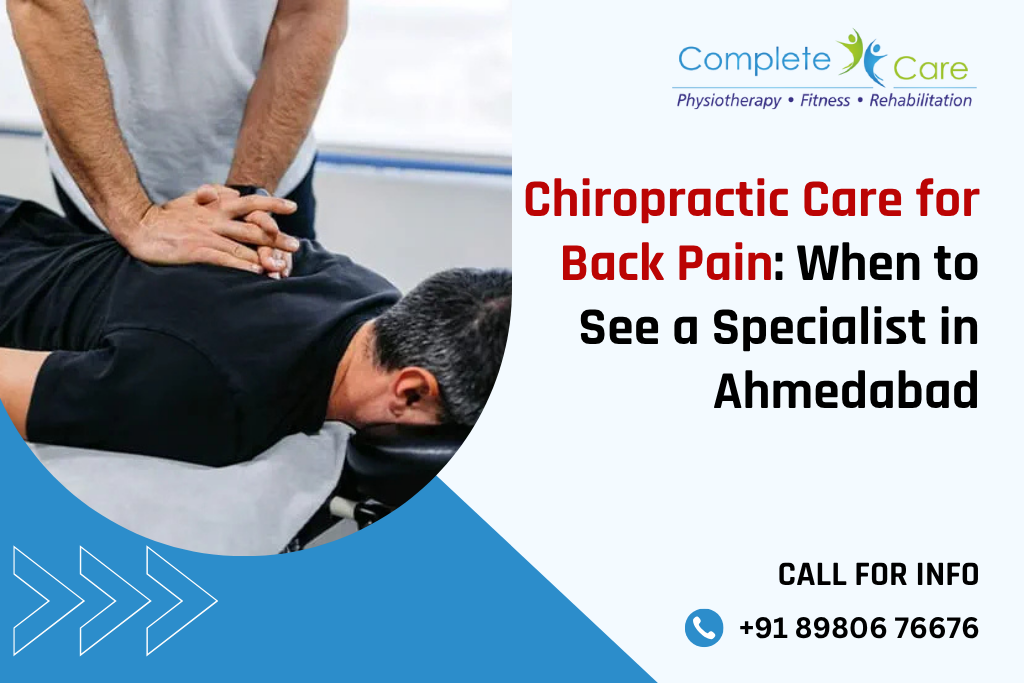 Chiropractic Back Pain Treatment Ahmedabad