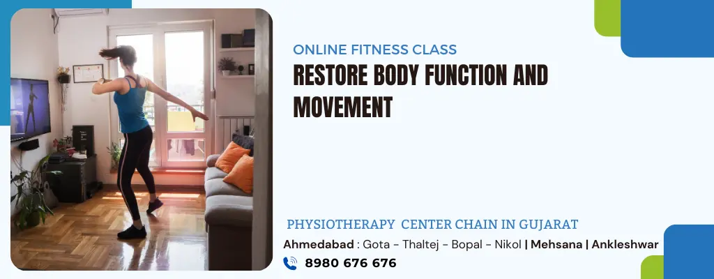 Online Fitness Class Physiotherapy Treatment